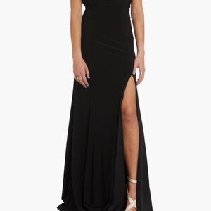 Elegant Black Evening Gown